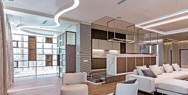 Дизайн квартиры ЖК Цветочный 250 м.кв.