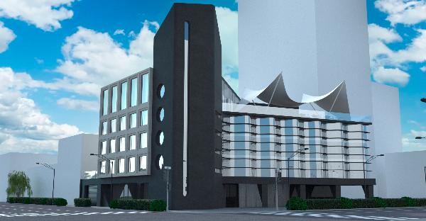 Эскизный проект административно-офисного здания №8