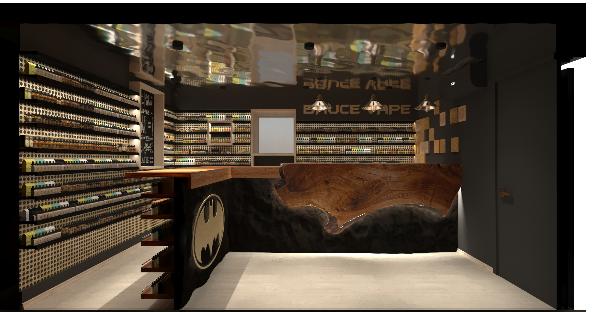 Дизайн vape-shope (Проект №10)