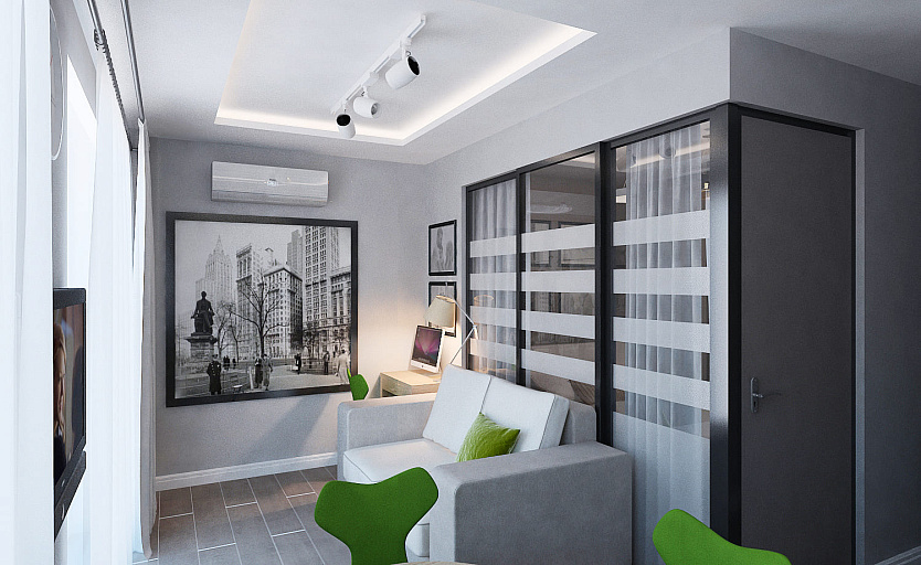 Дизайн маленькой квартиры (Проект №5)